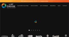Desktop Screenshot of listengage.com