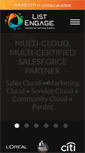 Mobile Screenshot of listengage.com