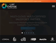 Tablet Screenshot of listengage.com